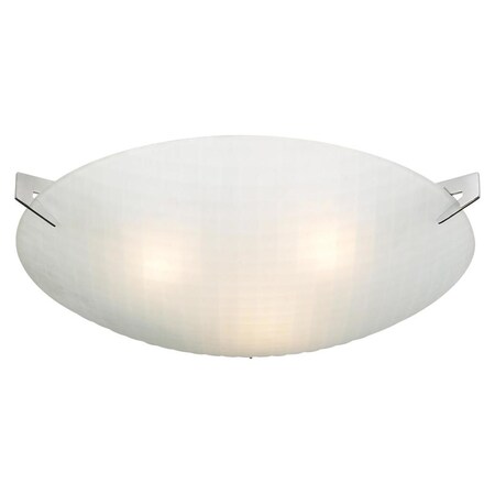 Plc Lighting 3 Light Ceiling Light Contempo Collection 12146 PC